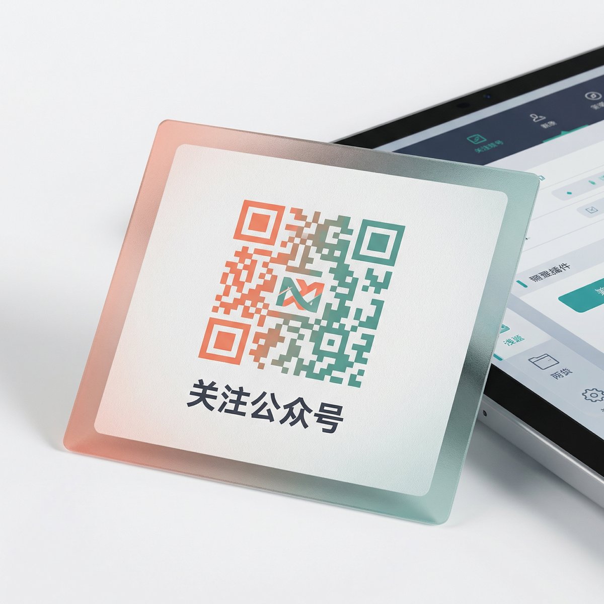 白桃少女公众号二维码