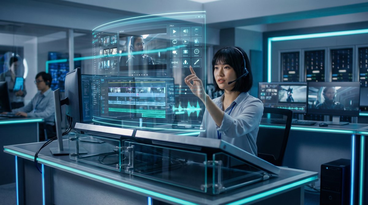 白桃少女AI视频剪辑